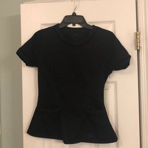 Black Jaanuu Ladder Lace Top